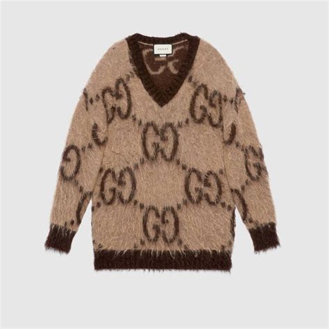 gucci sweater coat|Gucci jumper women.